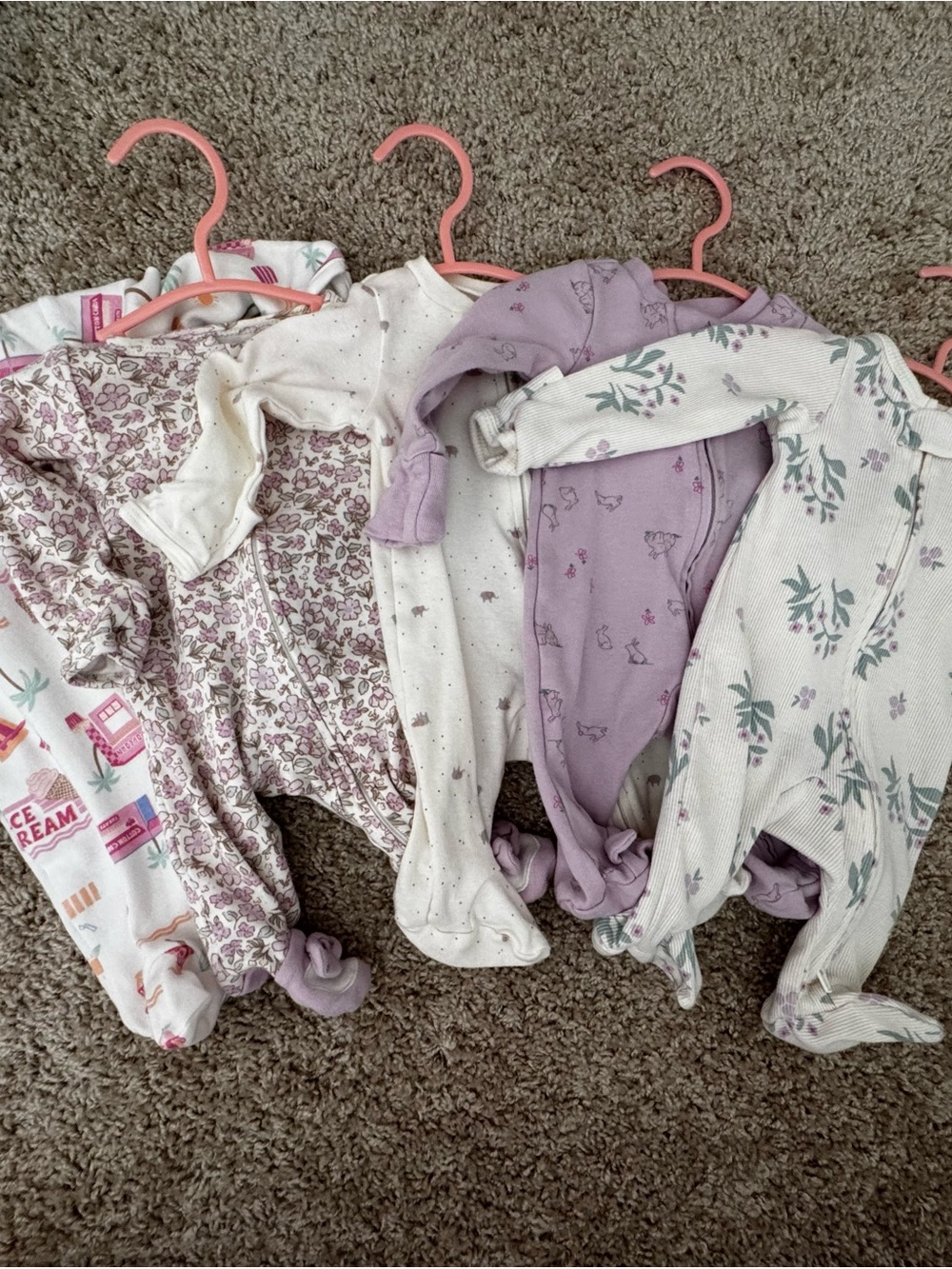 Carter’s Pajama Bundle NWOT Newborn